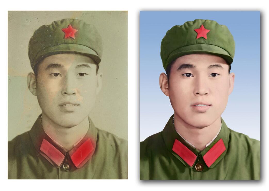 叶县专业老照片精修工作室破损照片修复